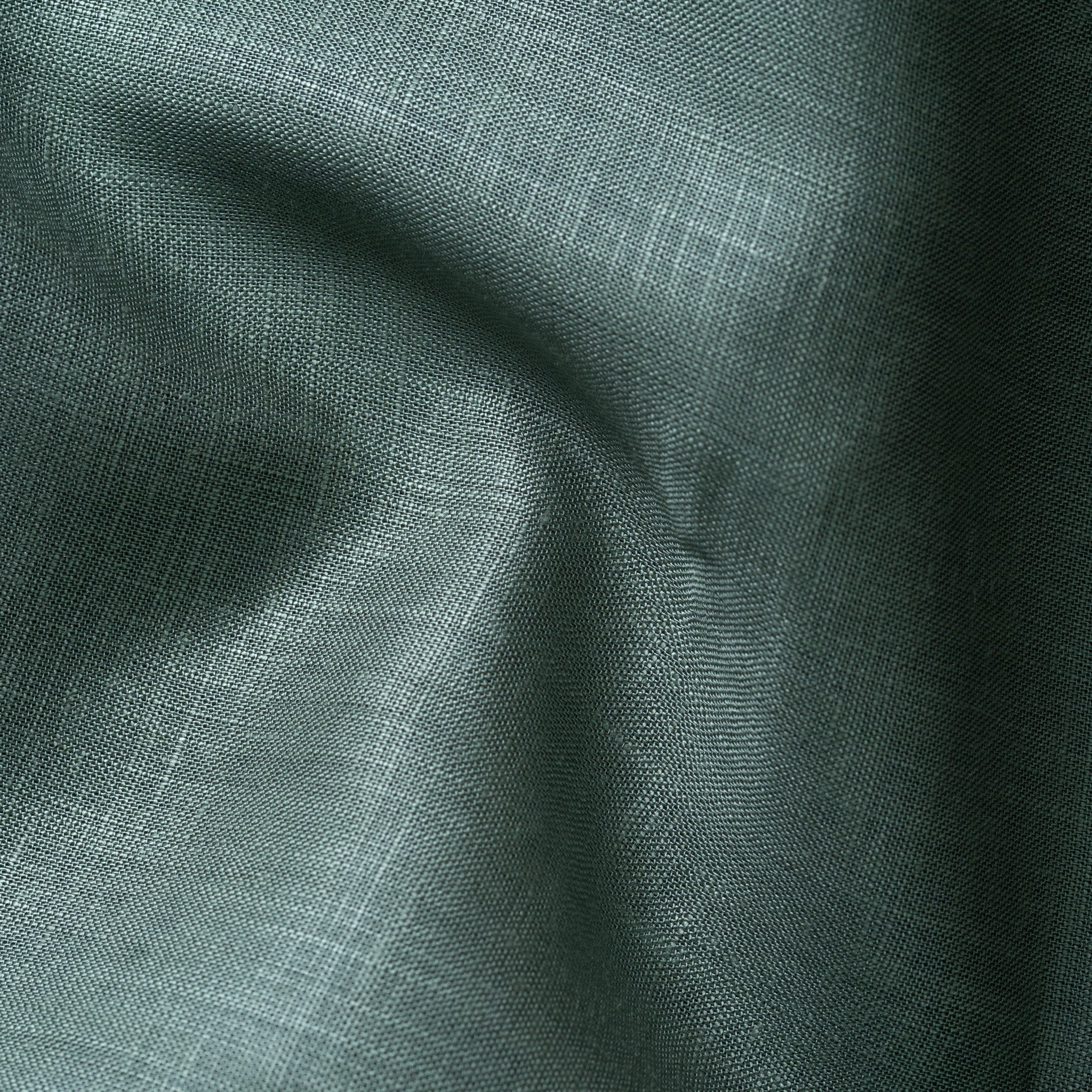 Sage Green Color 80s Lino Lyocell Shirt For Men