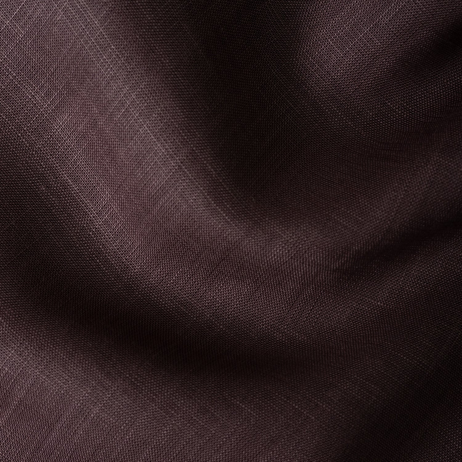 Coco Brown Color 80s Lino Lyocell Shirt For Men