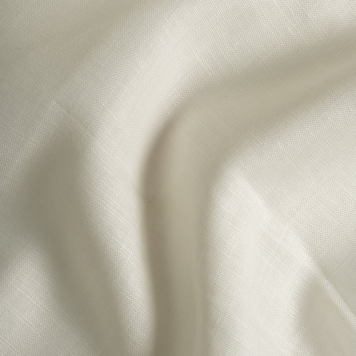 Ivory Color 80s Lino Lyocell Shirt For Men