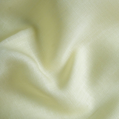 Butter Yellow Color 80s Lino Lyocell Shirt For Men - Punekar Cotton