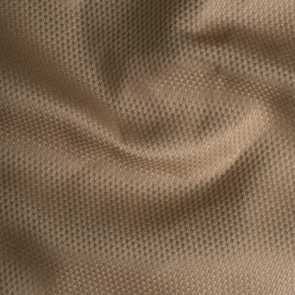 Desert Sand Softweave Cotton Tencel Textured Shirt For Men - Punekar Cotton