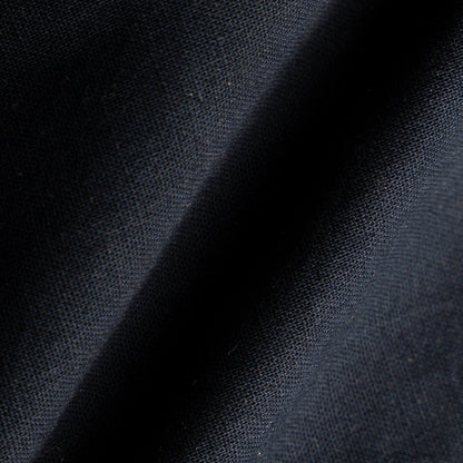 Navy Blue Everyday Cotton Linen Straight-Fit Pants for Men - Punekar Cotton