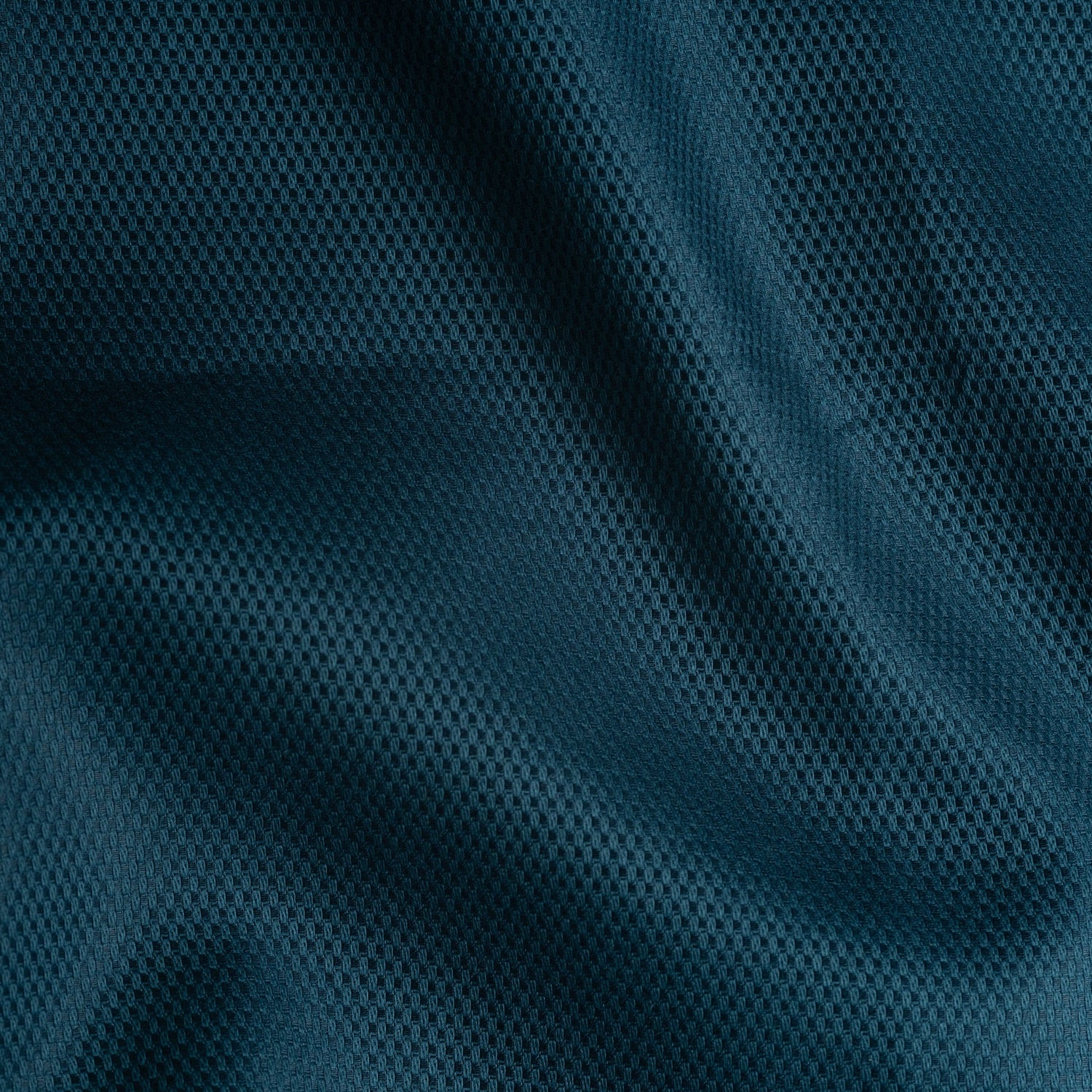 Peacock Blue Softweave Cotton Tencel Textured Shirt For Men - Punekar Cotton