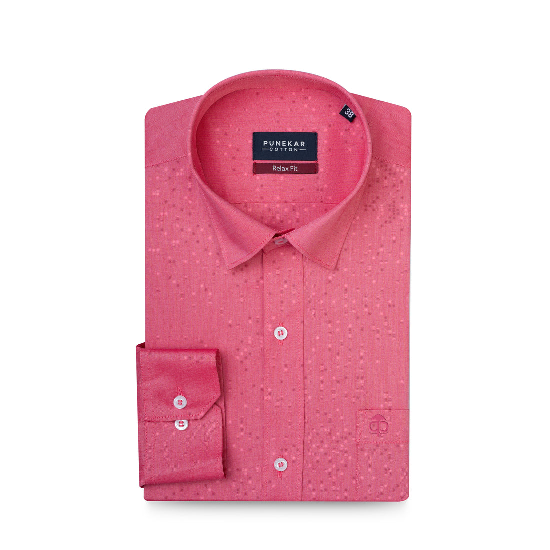 Pink Colour Signature Classic Oxford Shirt For Men