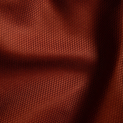 Rustic Red Softweave Cotton Tencel Textured Shirt For Men - Punekar Cotton