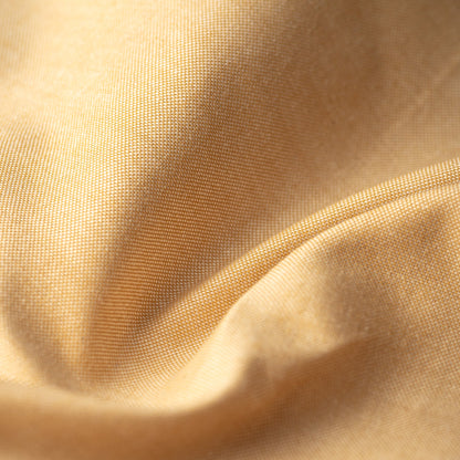 Sand Yellow Colour Signature Shirt For Men - Punekar Cotton