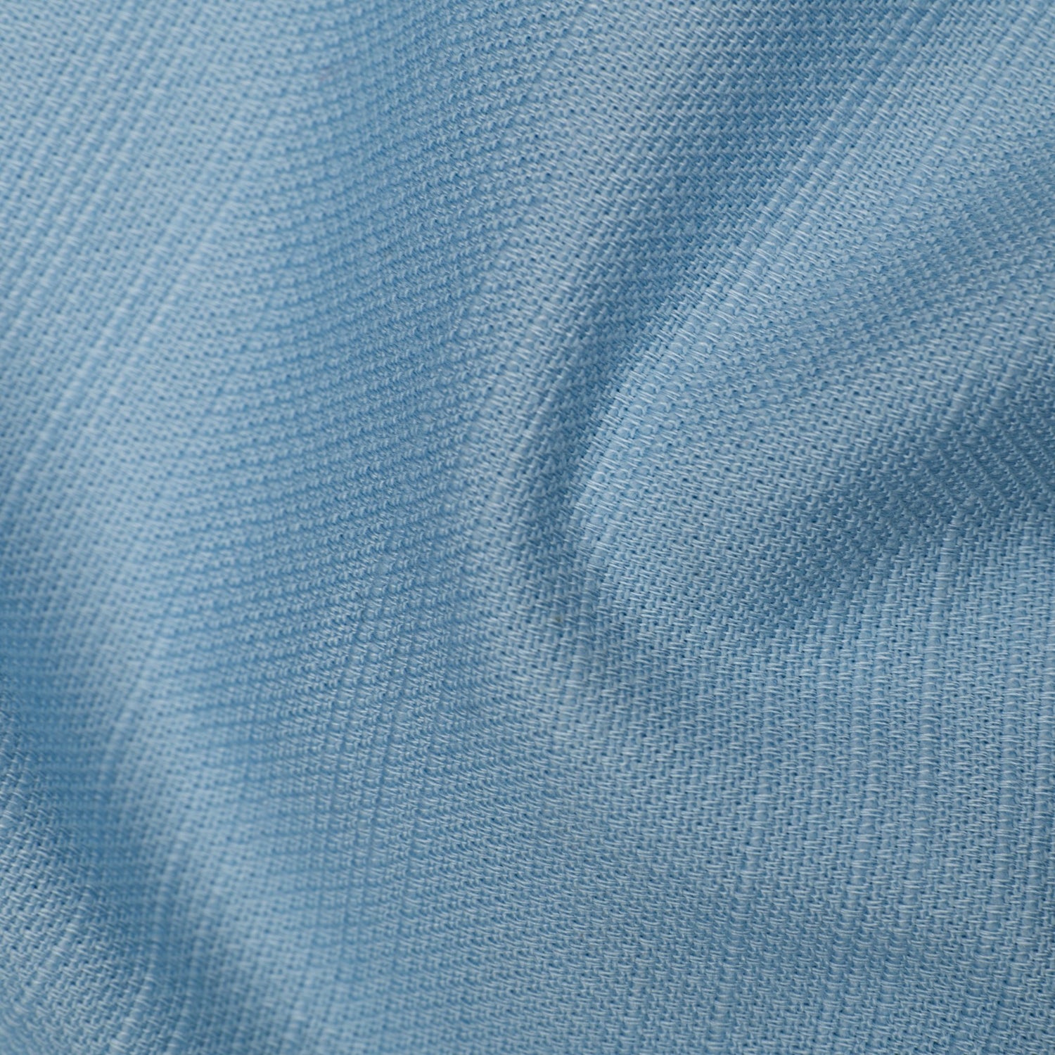 Sky Blue Color Cotton Linen Shirt For Men - Punekar Cotton