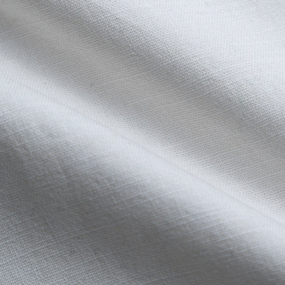 White Everyday Cotton Linen Straight-Fit Pants for Men - Punekar Cotton