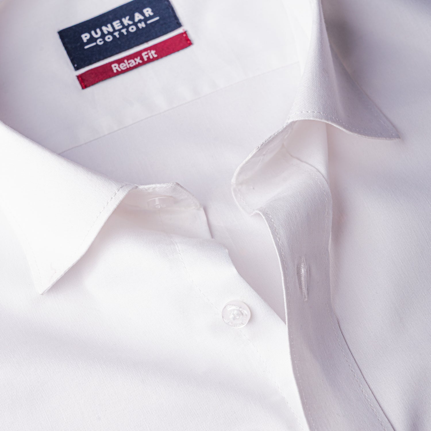 White Colour Signature Classic Oxford Shirt For Men