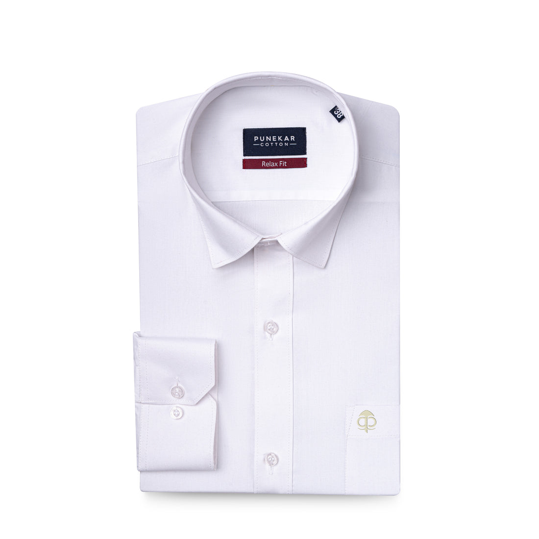White Colour Signature Classic Oxford Shirt For Men