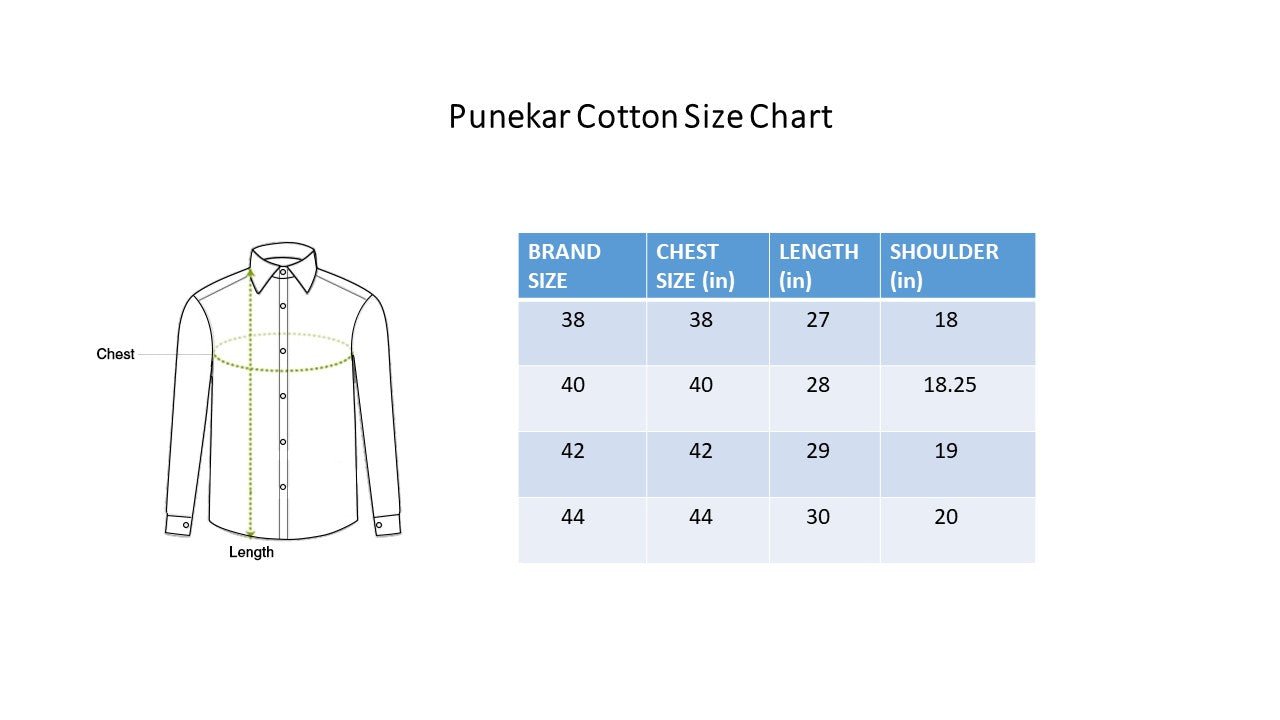 Punekar Cotton Maize Color Check Criss Cross Woven Cotton Shirt for Men&